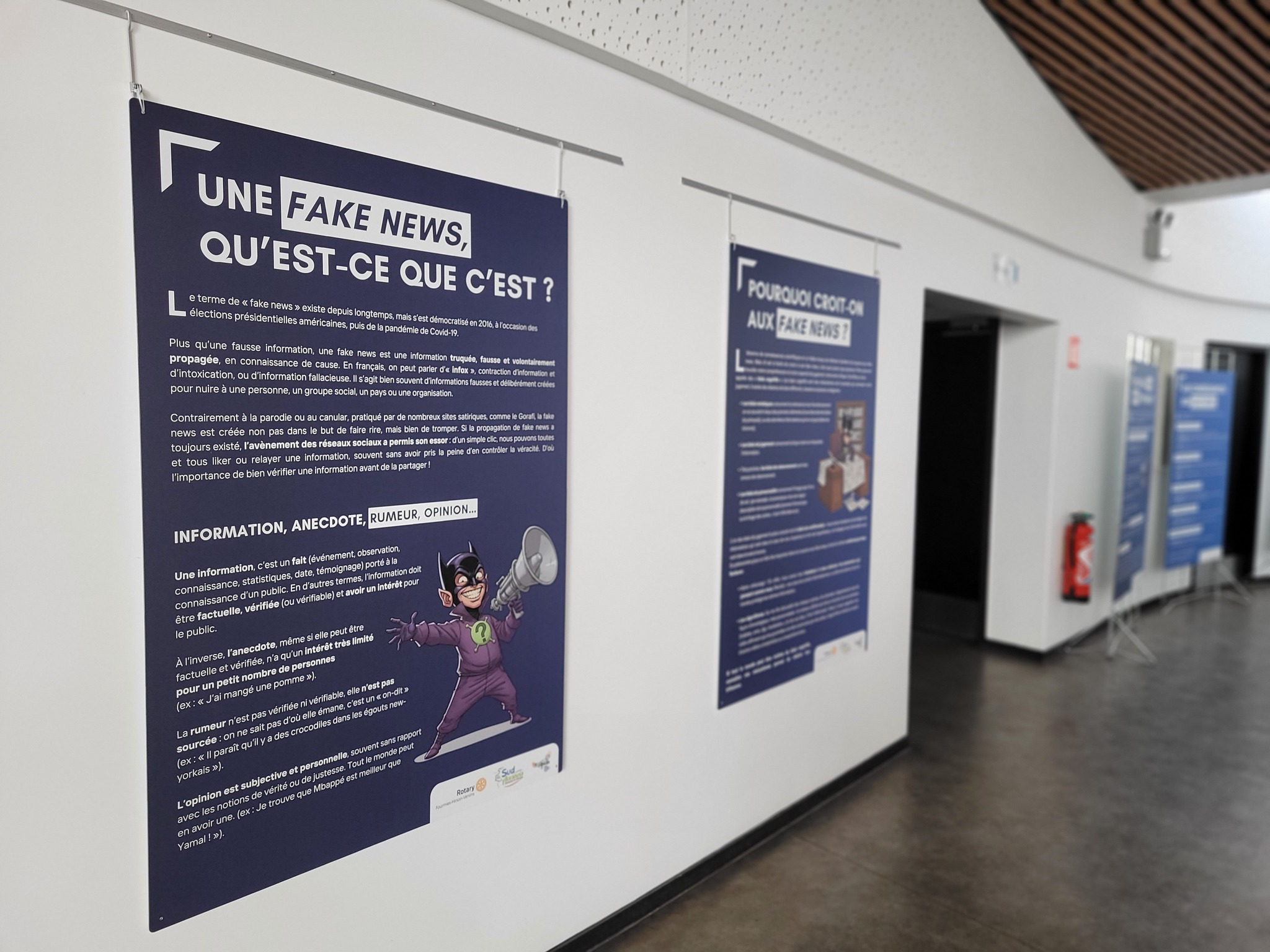 Exposition "Tous contre les Fake news"