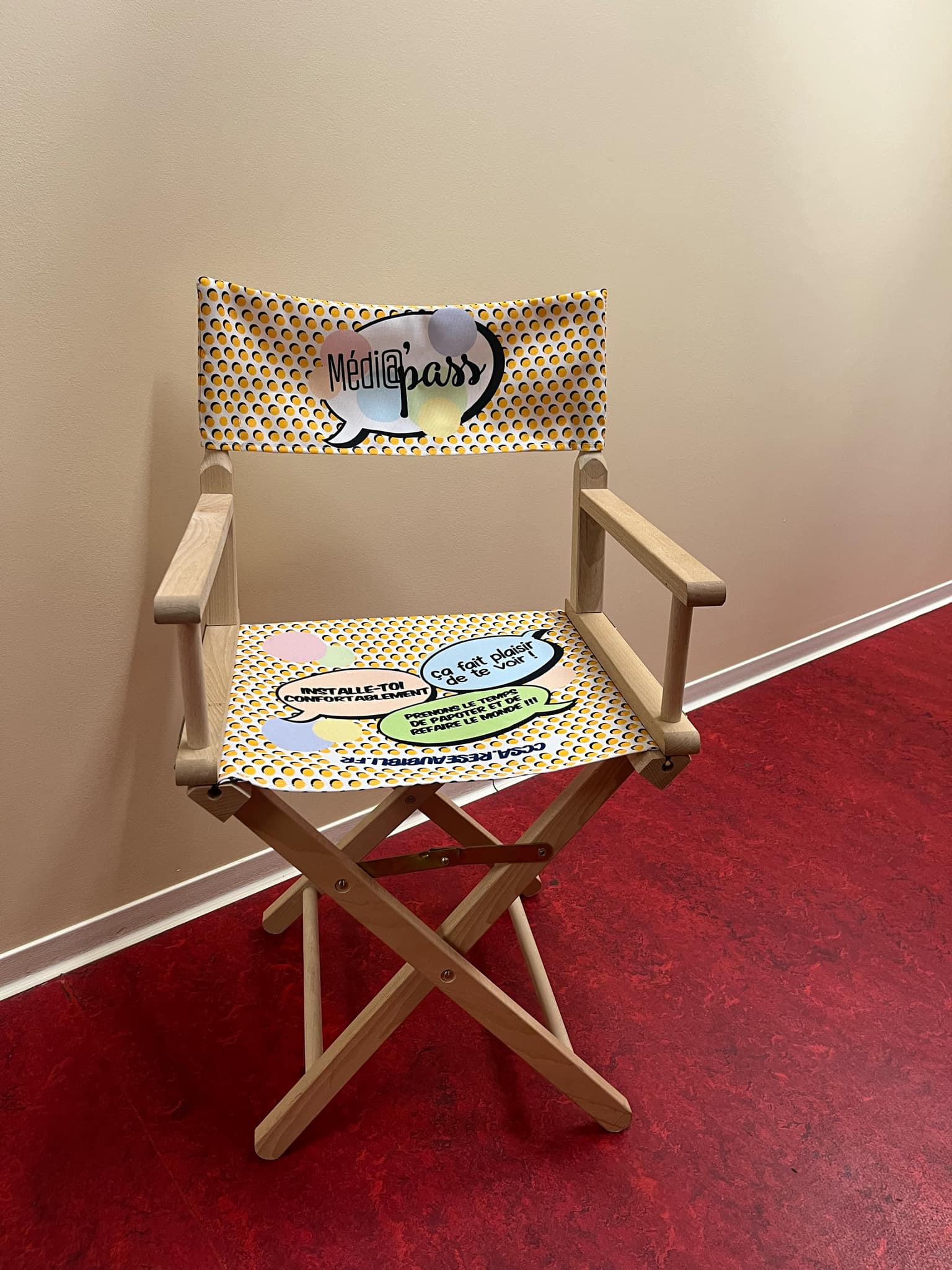 Fauteuil réalisateur médi@'pass
